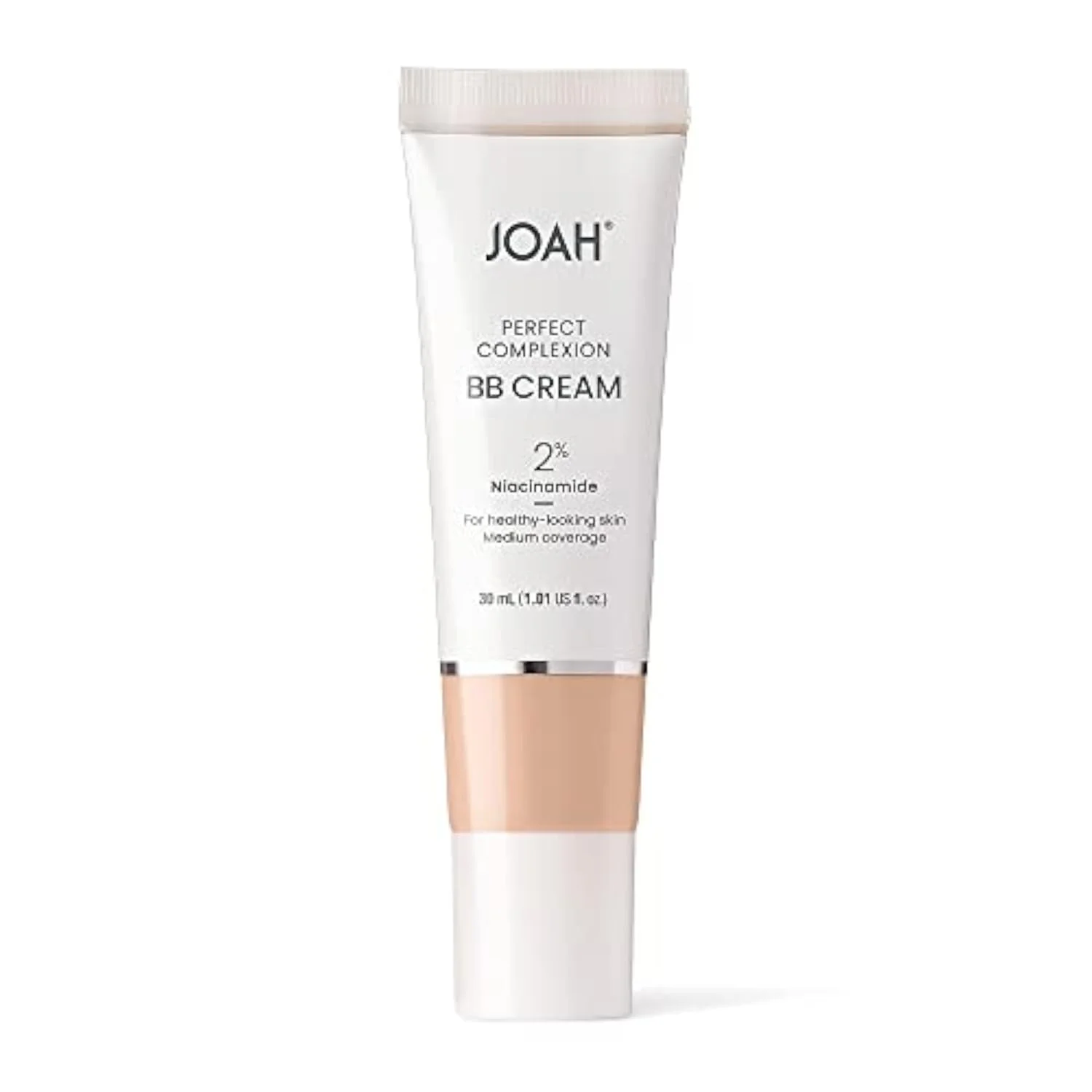 Beauty Perfect Complexion BB Cream with Hyaluronic Acid and Niaciminade, Korean Makeup with Medium Buildable Coverage, Evens Skin Tone, Lightweight, Semi Matte Finish, Fair wi