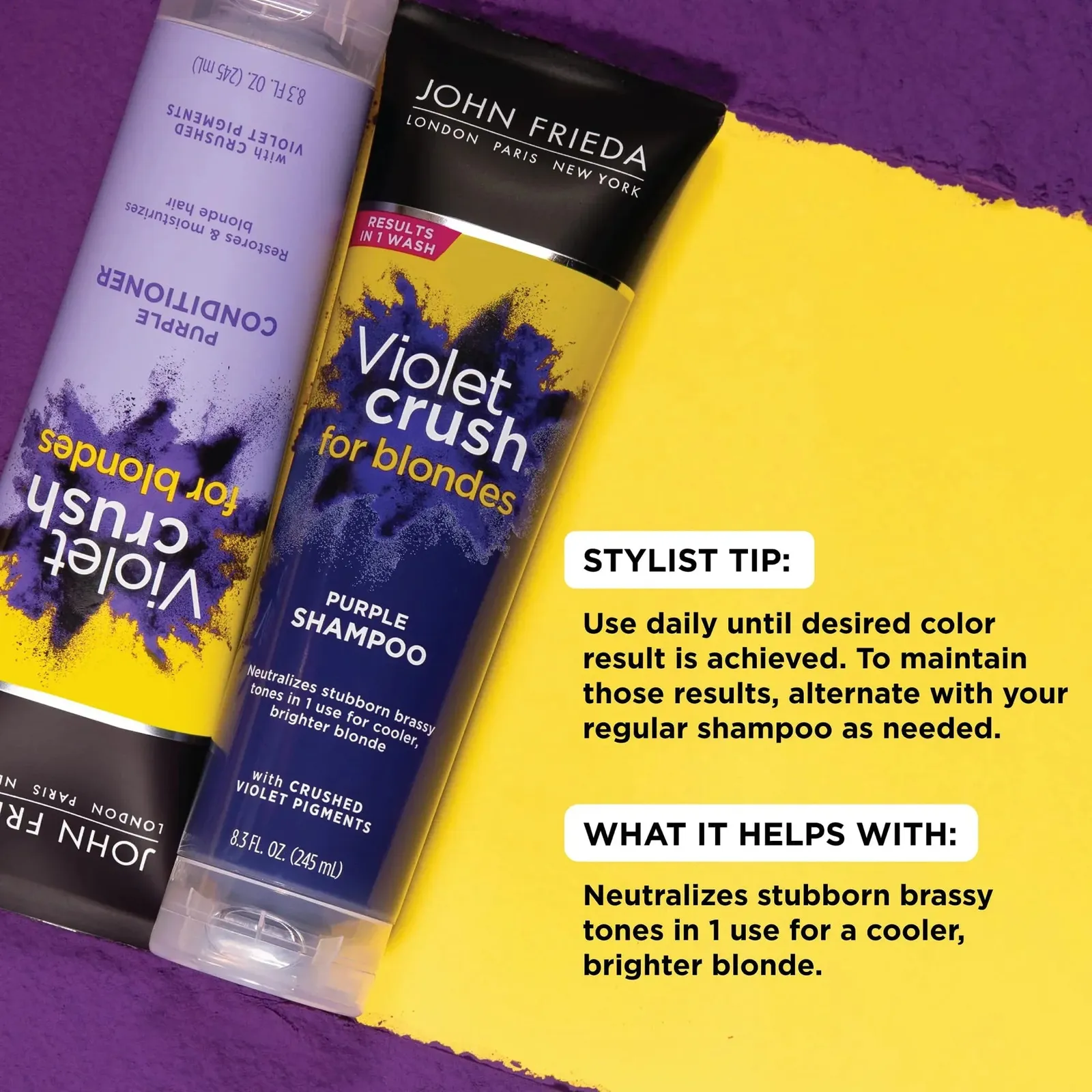 Violet Crush Shampoo and Conditioner