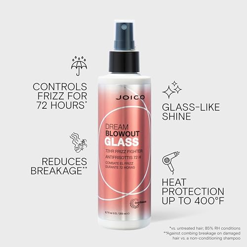 Dream Blowout Glass 72-Hour Frizz Fighter | Humidity Control | Glass-Like Shine | Hydrate 