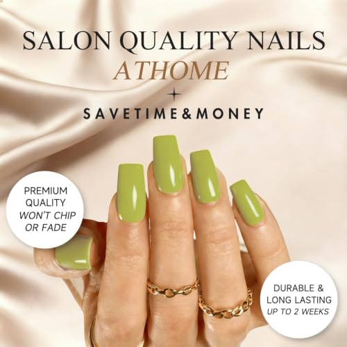 Reusable Salon Quality Acrylic False Nail Set