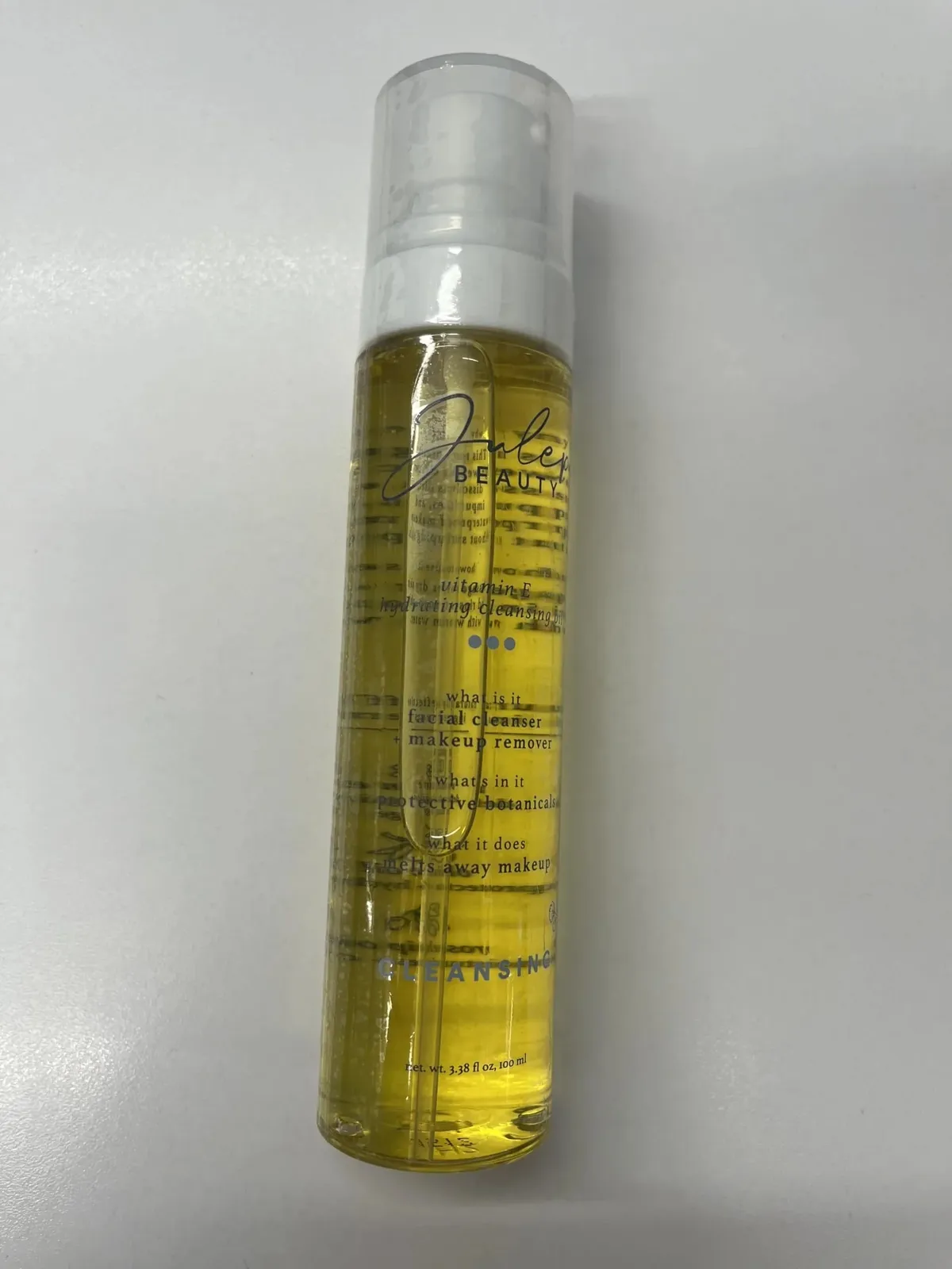 Vitamin E Hydrating Cleansing Oil and Makeup Remover - Rosehip and Olive Oil