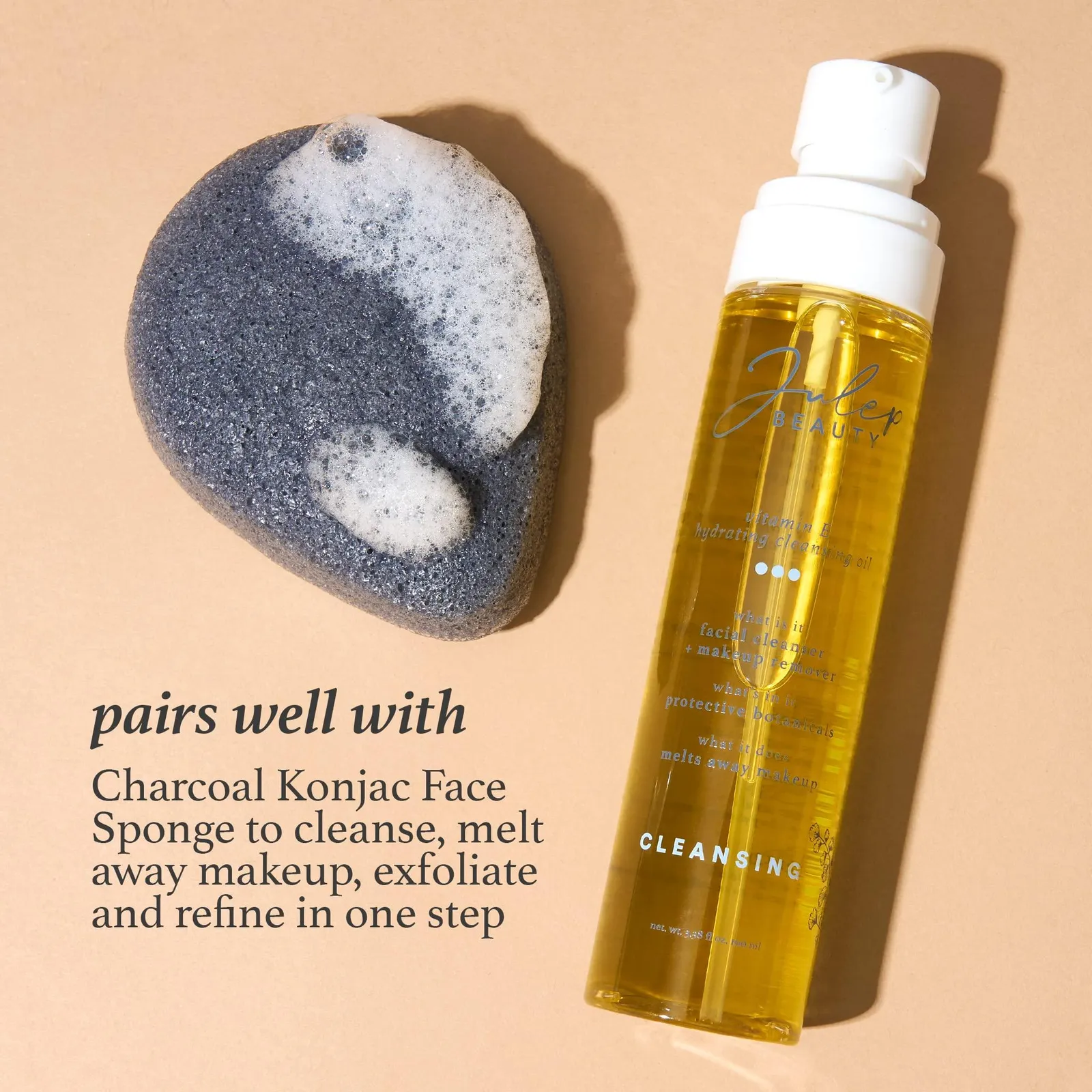 Vitamin E Hydrating Cleansing Oil and Makeup Remover - Rosehip and Olive Oil