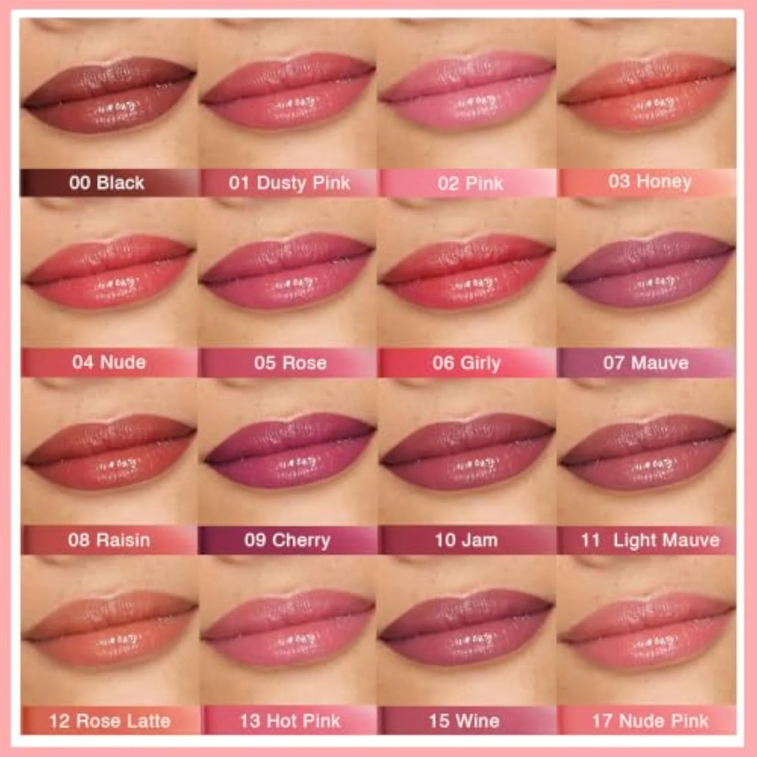 Mauve Honey Lipstick Tinted Lip Balm, Hydrating Shine Lipstick for Women Dry Lips, Moisturizing Nourishing Glossy Lip Gloss Stain Makeup, Sheer Lightweight, Vegan & Cruelty-F