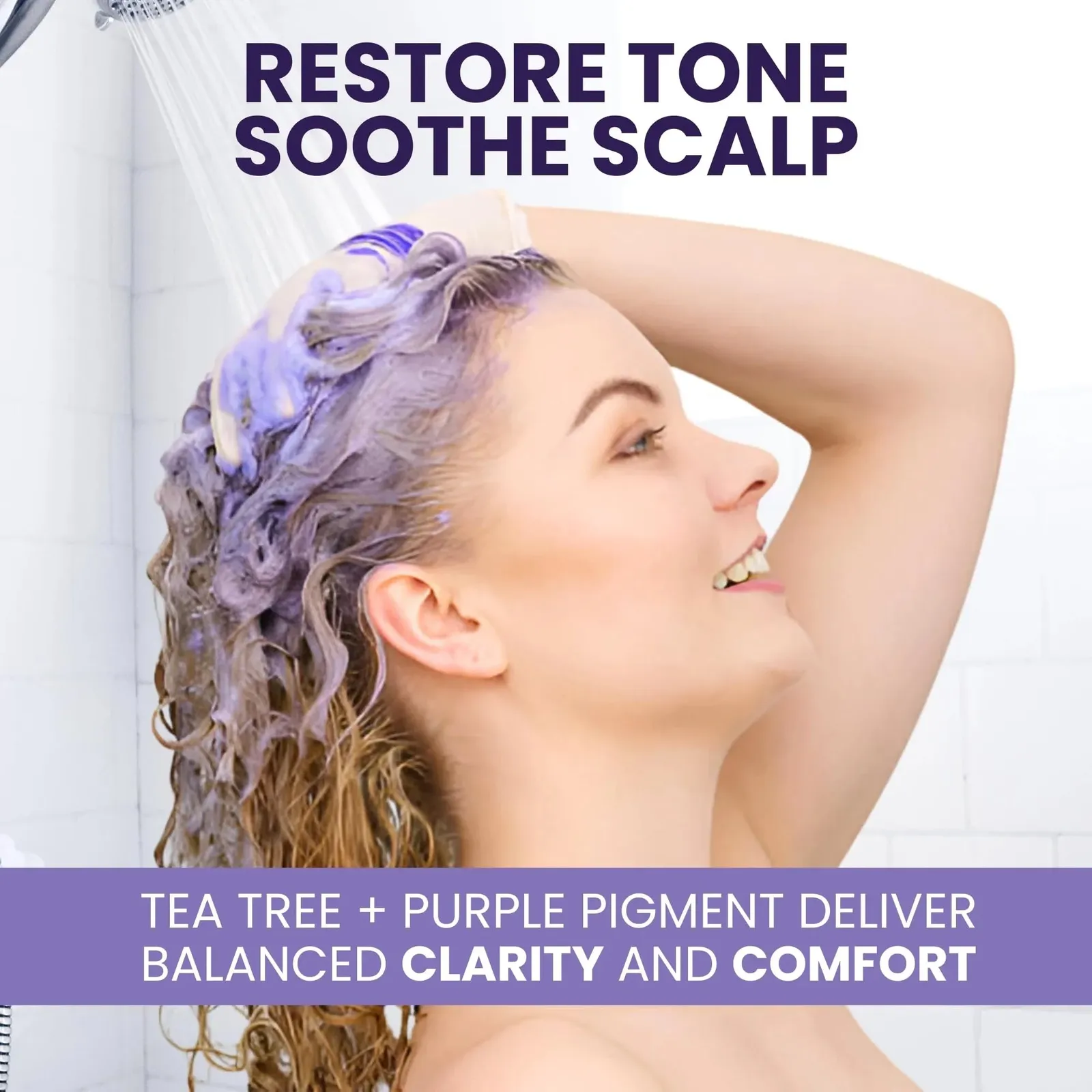 Tea Tree Purple Shampoo & Conditioner