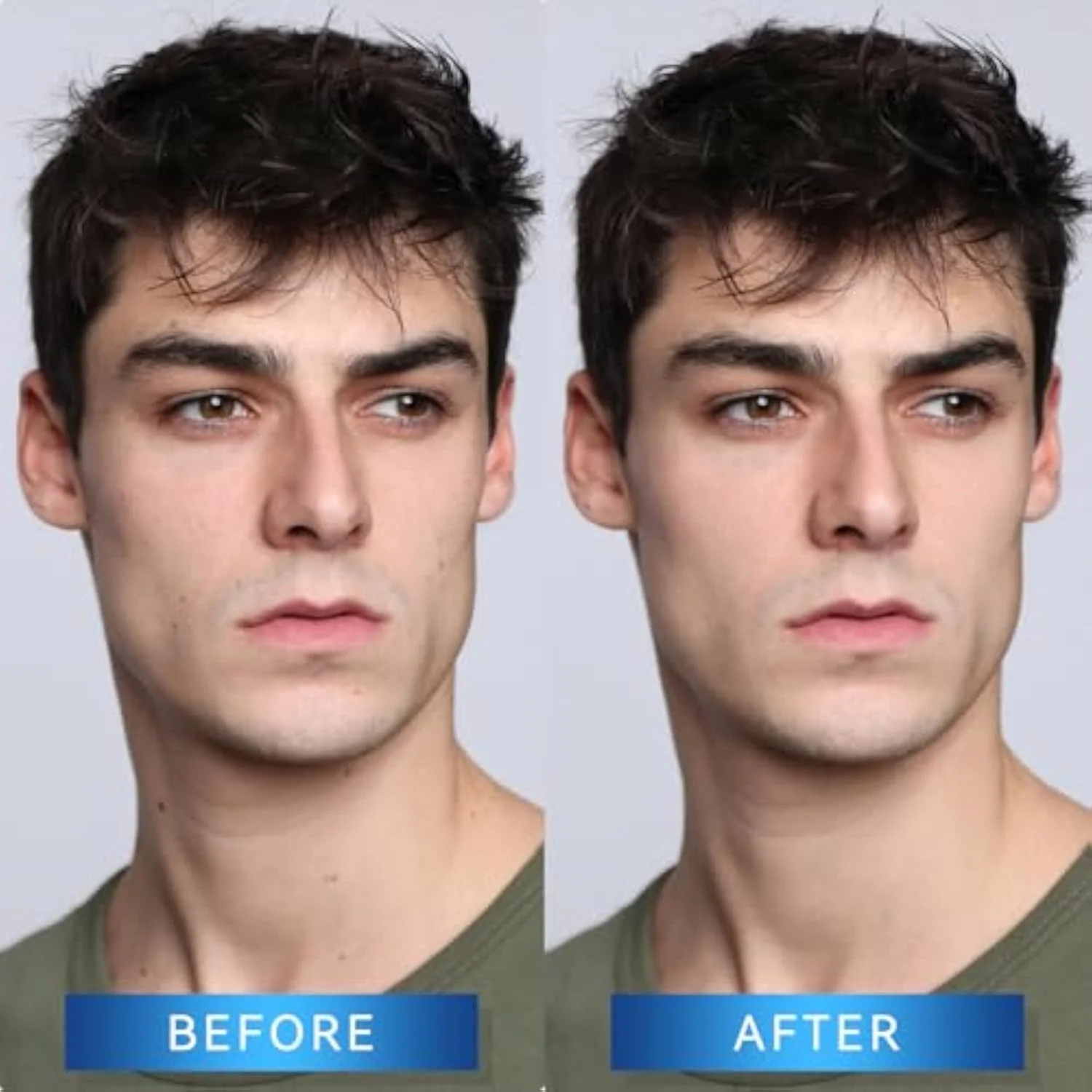 Hydrating Men's BB Cream, Face Concealer Moisturizer, Even Skin Tone, Control Shine & Natural Finish, Lazy Men Skincare Gift