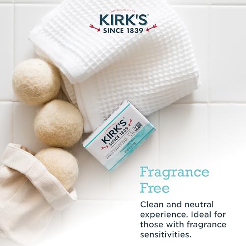 Fragrance Free Castile Bar Soap (Pack of 3)