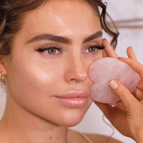 Rose Quartz Heart Facial Sculptor