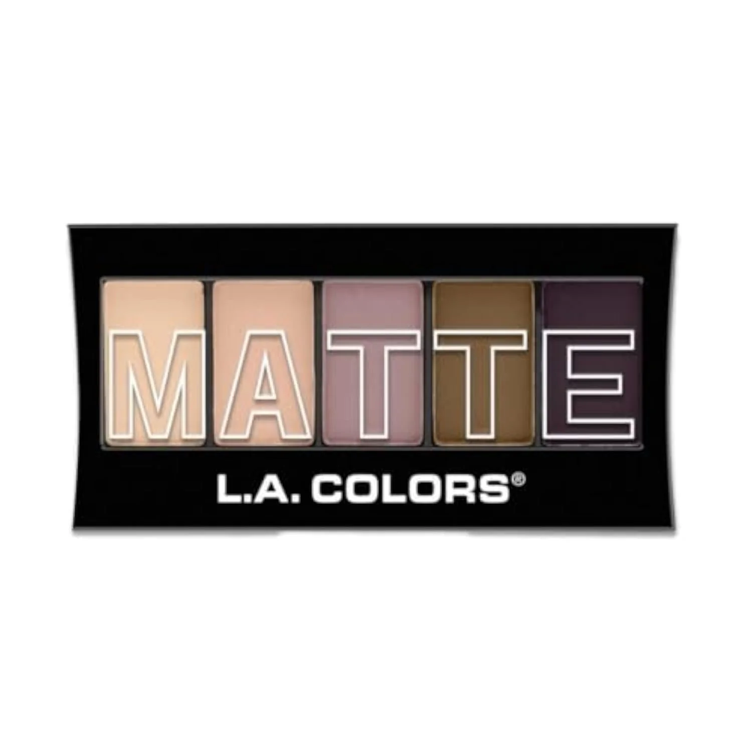 5 Color Matte Eyeshadow Palette, Natural Linen CEM471