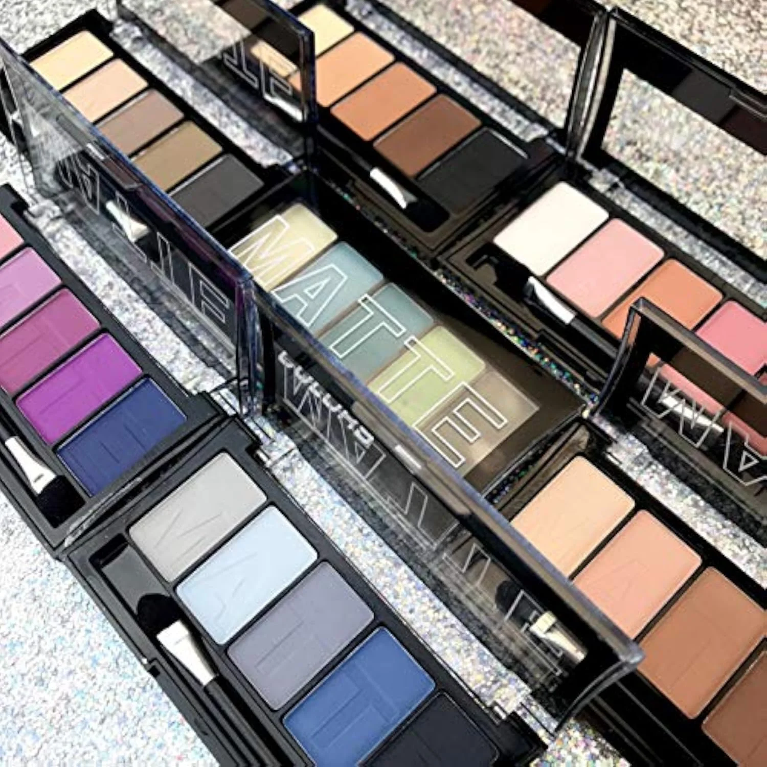 5 Color Matte Eyeshadow Palette, Natural Linen CEM471