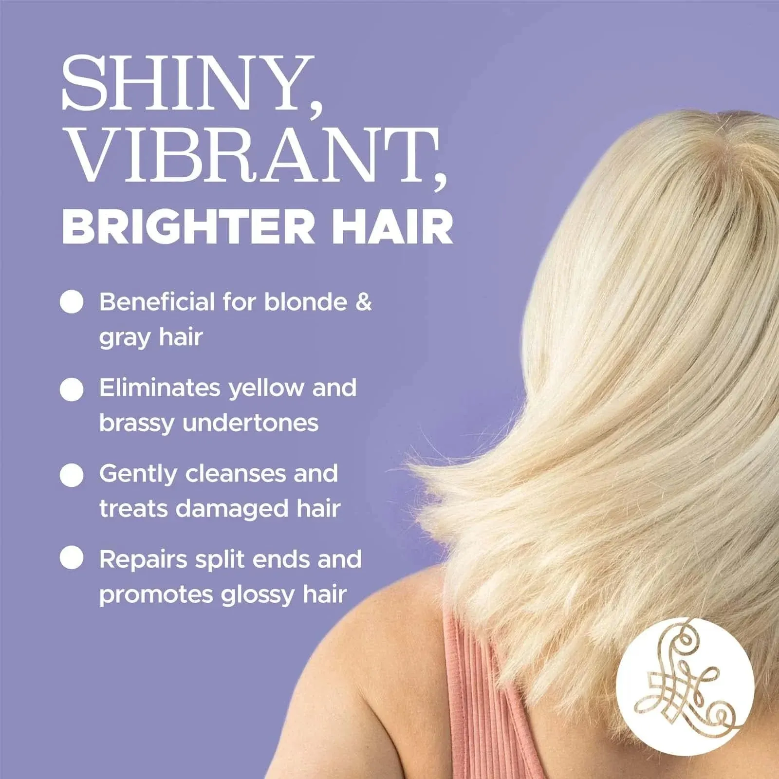Purple Shampoo and Conditioner Set