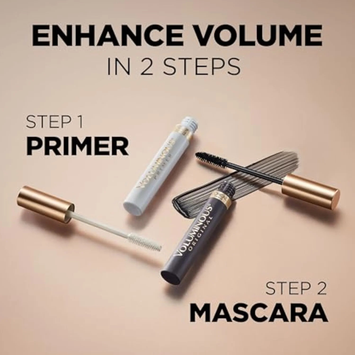 L'Oréal Paris Voluminous Original Carbon Black Waterproof Mascara, 0.26 fl. oz.