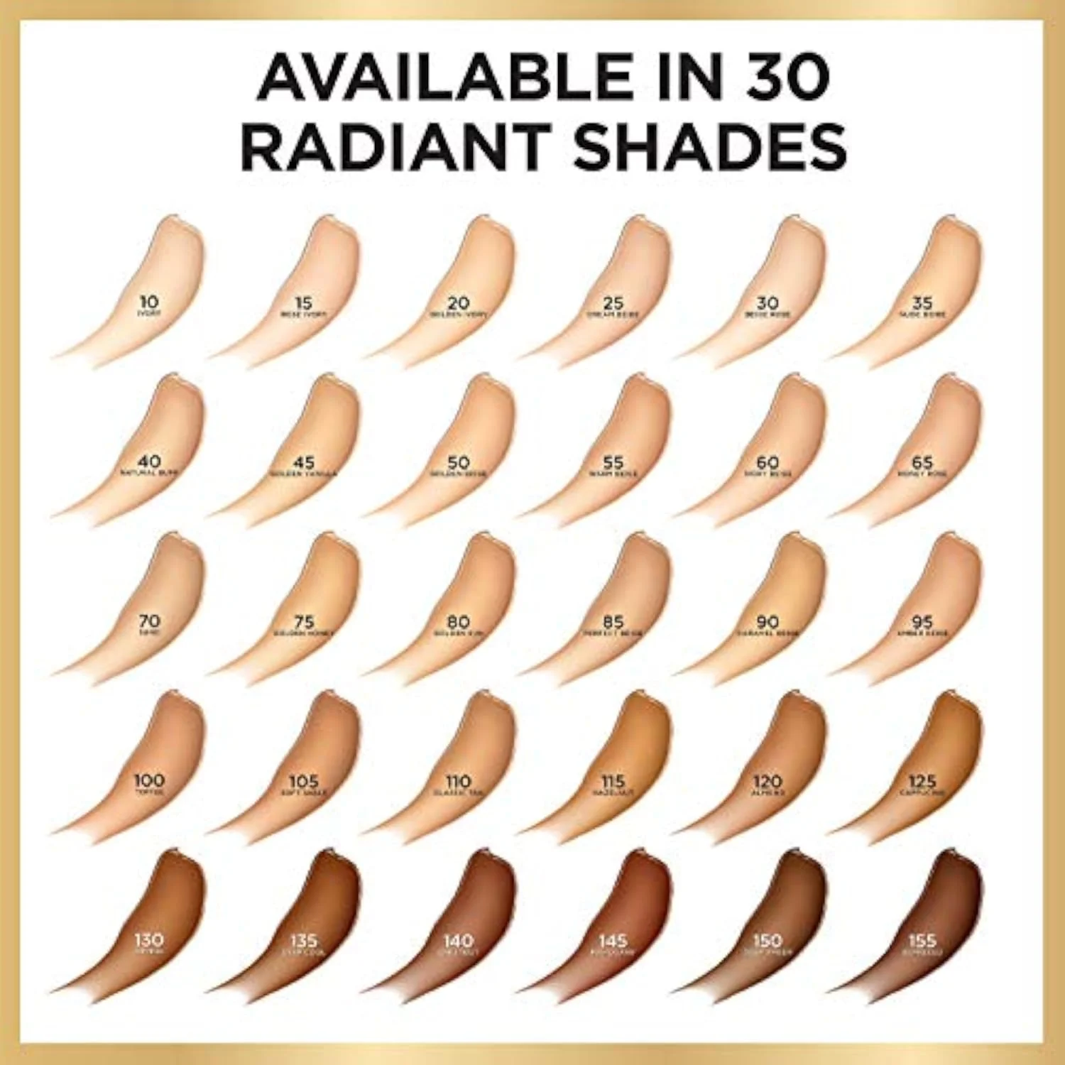 Age Perfect Radiant Serum Foundation with SPF 50, Rose Ivory, 1 Ounce