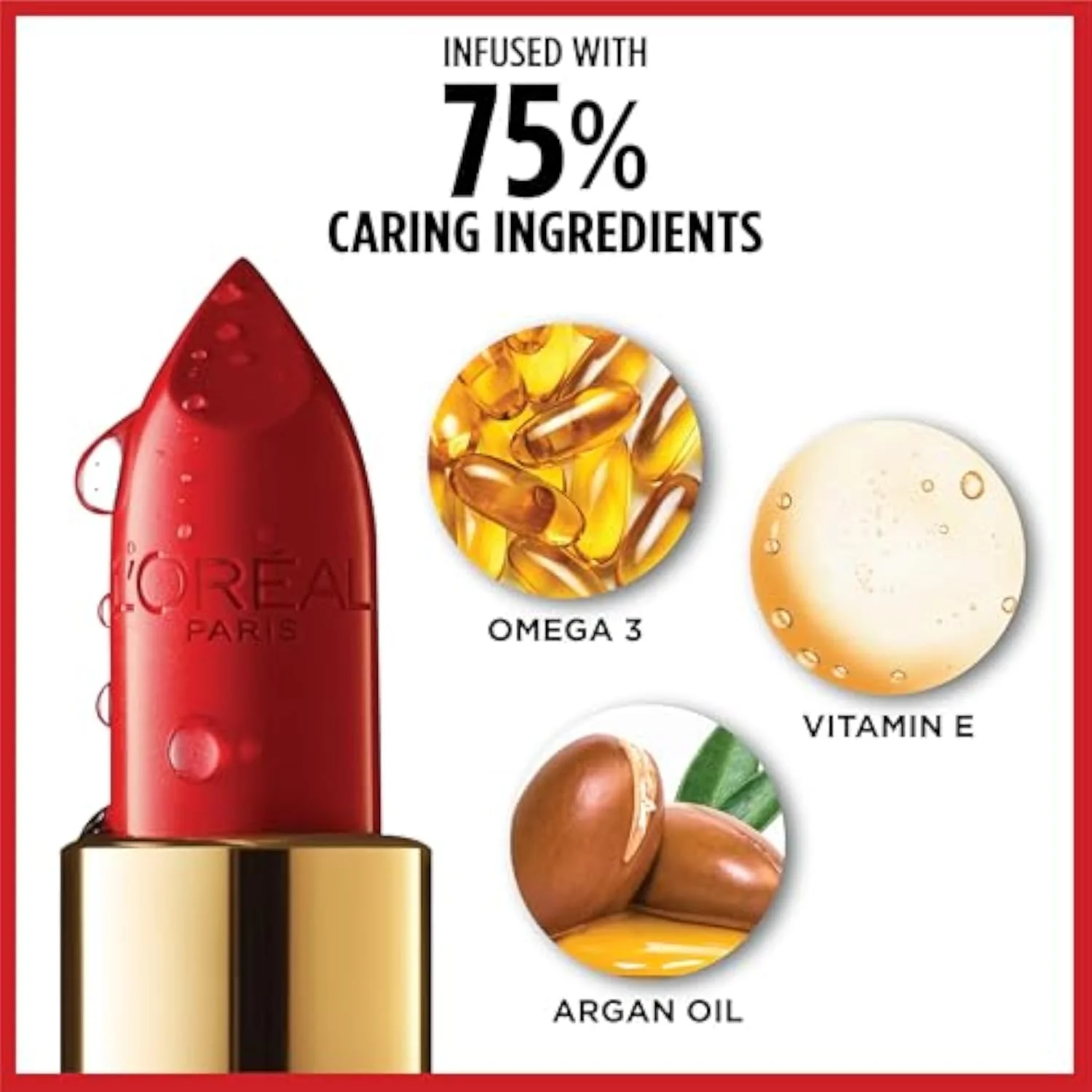 Colour Riche Original Creamy, Hydrating Satin Lipstick with Argan Oil and Vitamin E, Blushing Berry , 1 Count