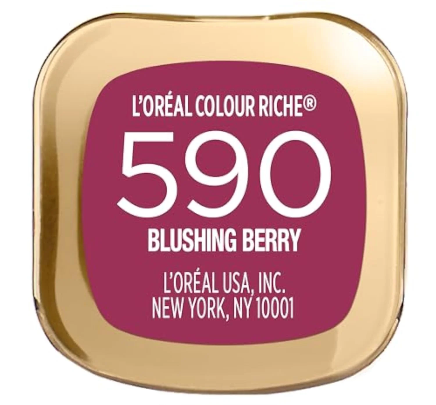 Colour Riche Original Creamy, Hydrating Satin Lipstick with Argan Oil and Vitamin E, Blushing Berry , 1 Count