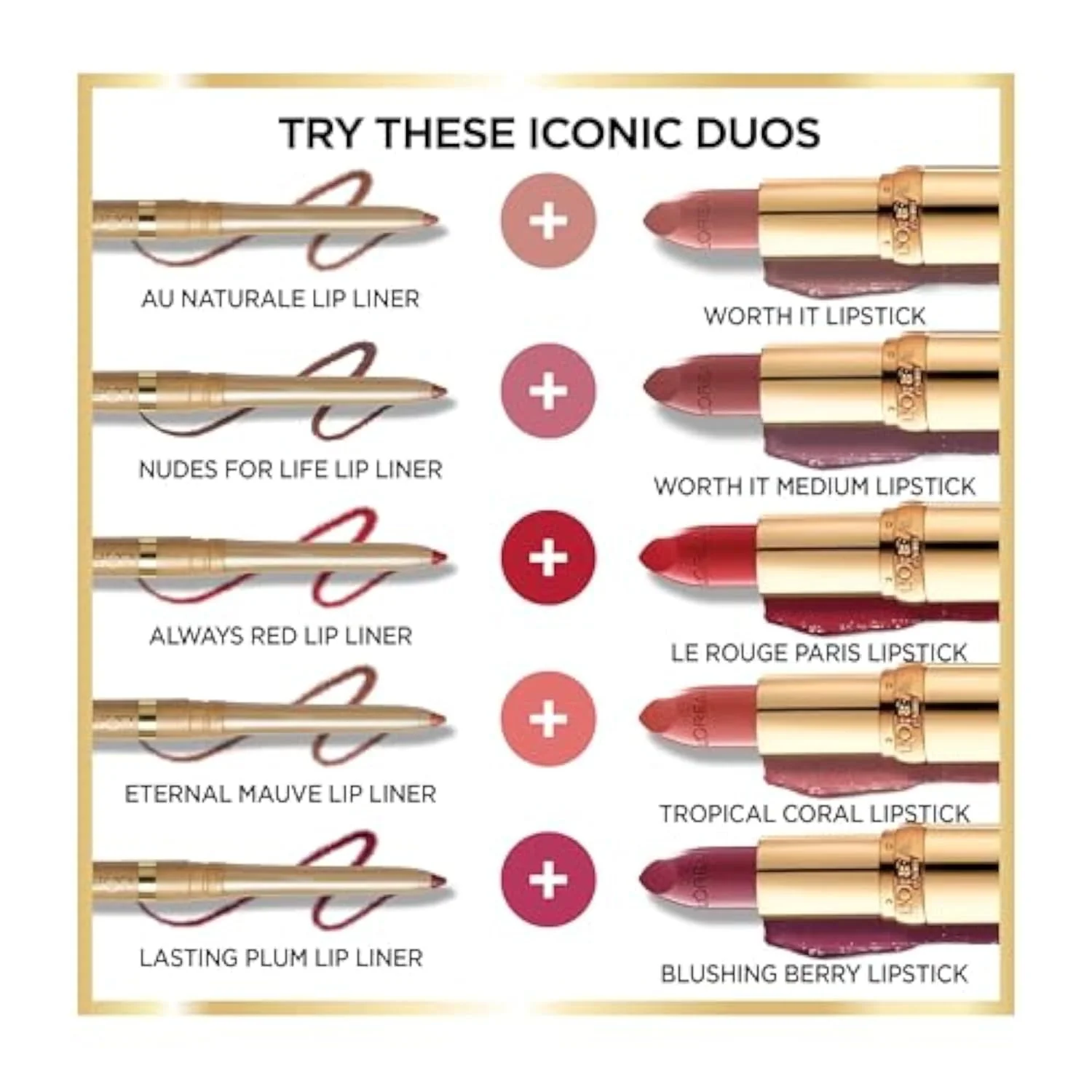 Colour Riche Original Creamy, Hydrating Satin Lipstick with Argan Oil and Vitamin E, Ballerina Shoes , 1 Count