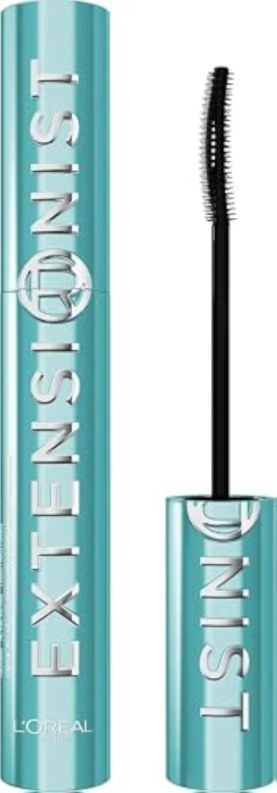 Extensionist Waterproof Mascara, Lengthening, Volumizing, and Curling Formula For a Lash Extension Eye Makeup Look, Waterproof Black