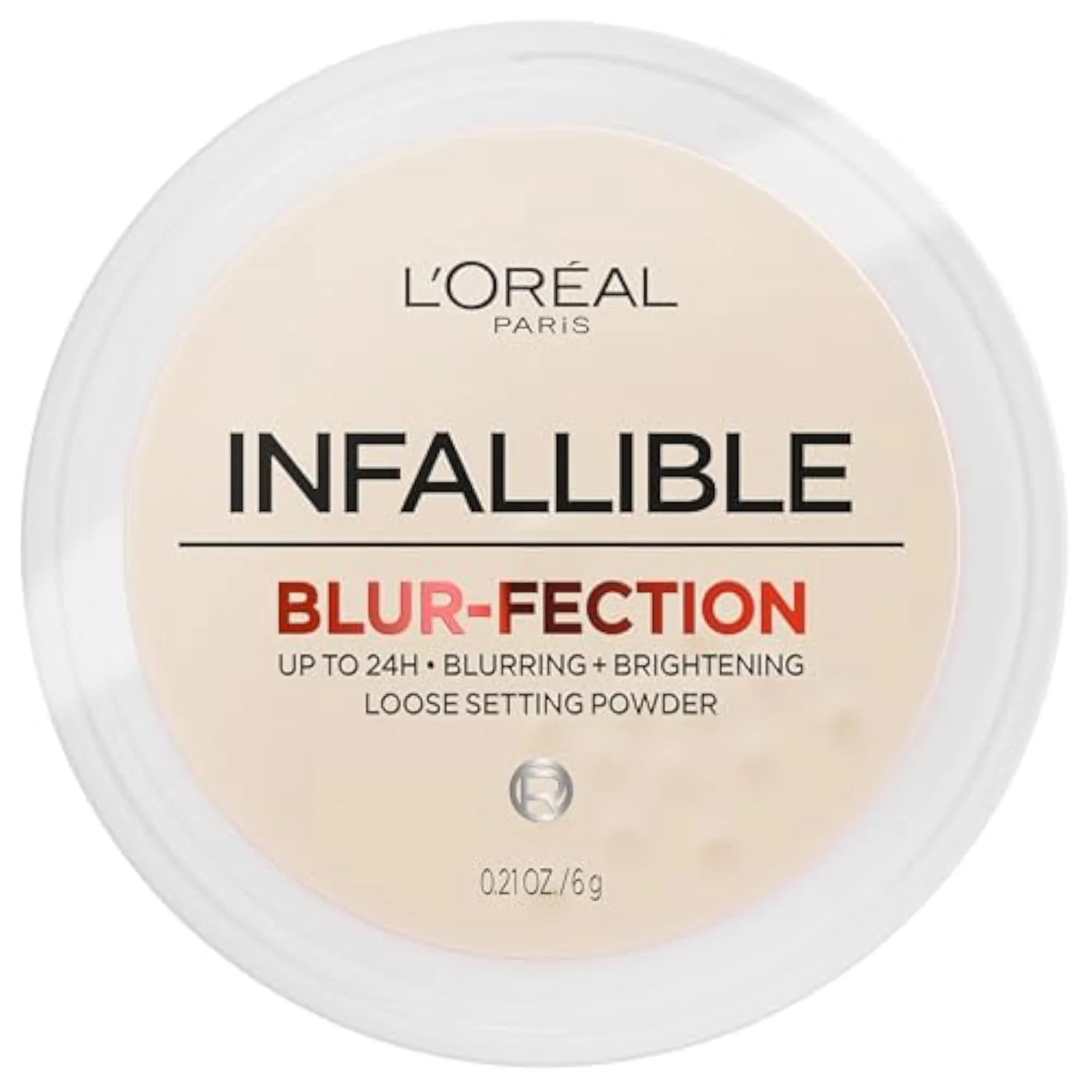 Infallible Blur-fection Longwear Loose Setting Powder, Blurring Face Powder With Up to 24HRs of Wear, Translucent Light, 1 Kit