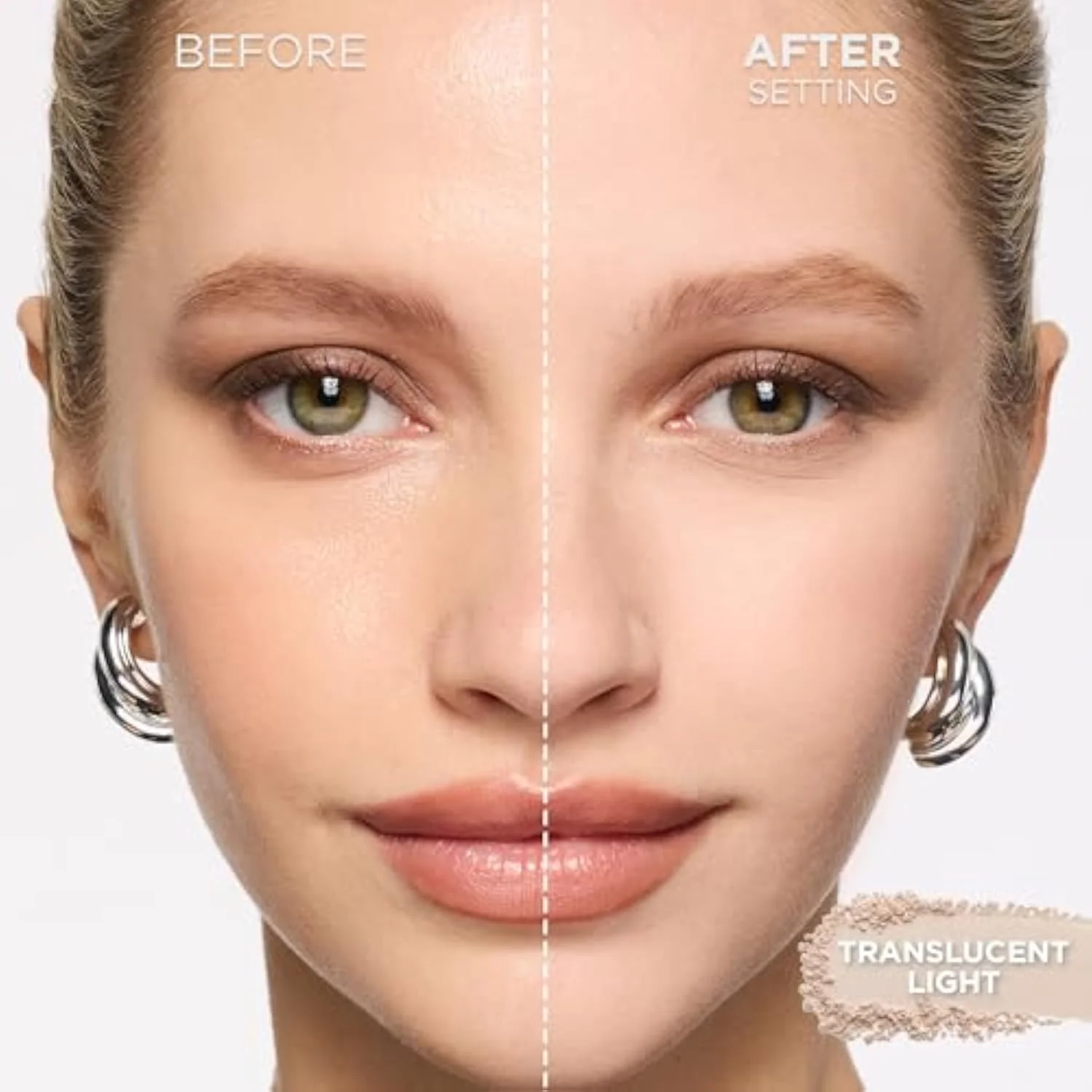 Infallible Blur-fection Longwear Loose Setting Powder, Blurring Face Powder With Up to 24HRs of Wear, Translucent Light, 1 Kit