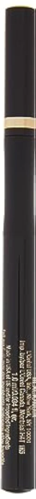 Makeup Infallible Super Slim Long-Lasting Liquid Eyeliner, Ultra-Fine Felt Tip, Quick Drying Formula, Glides on Smoothly, Black, Pack of 1