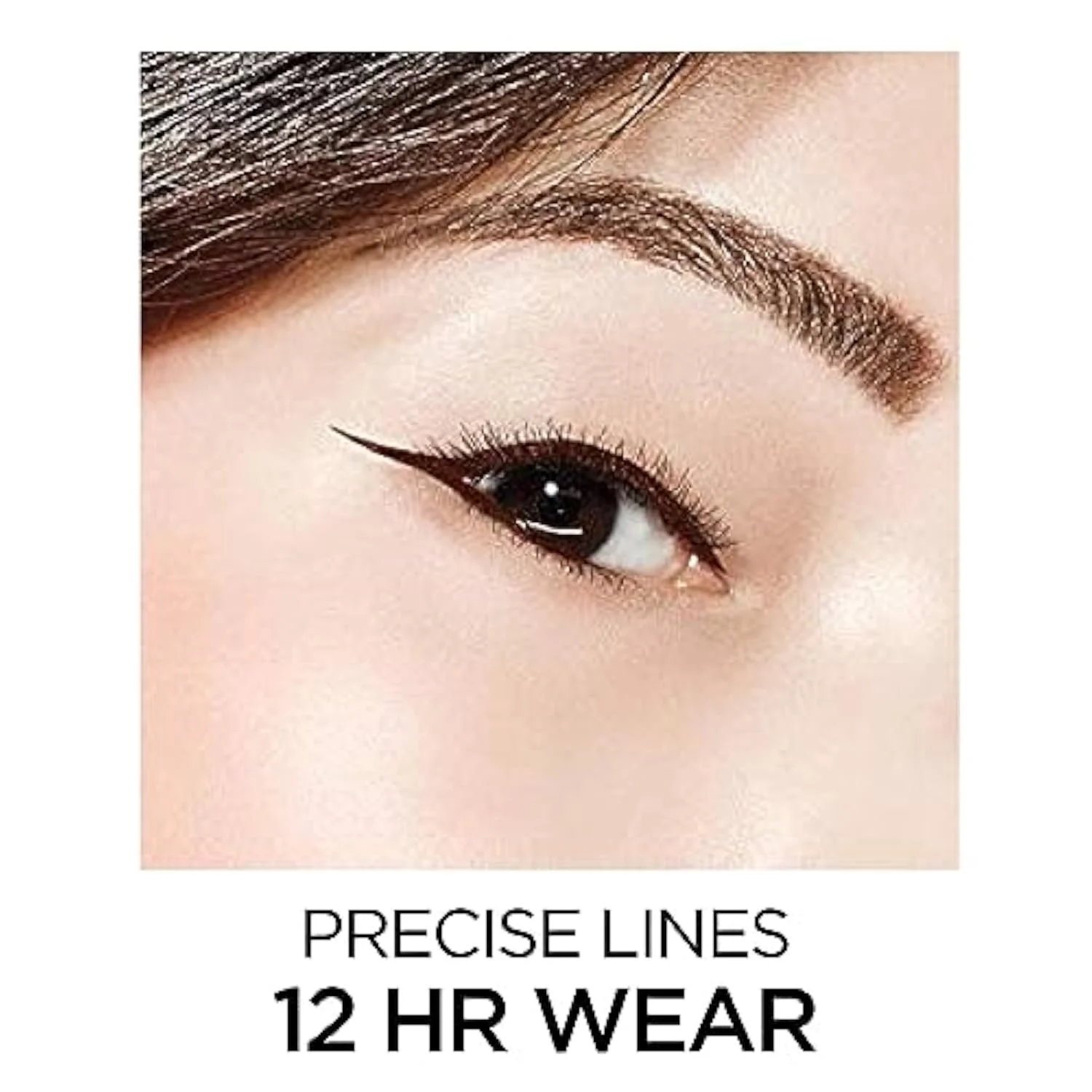 Makeup Infallible Super Slim Long-Lasting Liquid Eyeliner, Ultra-Fine Felt Tip, Quick Drying Formula, Glides on Smoothly, Black, Pack of 1
