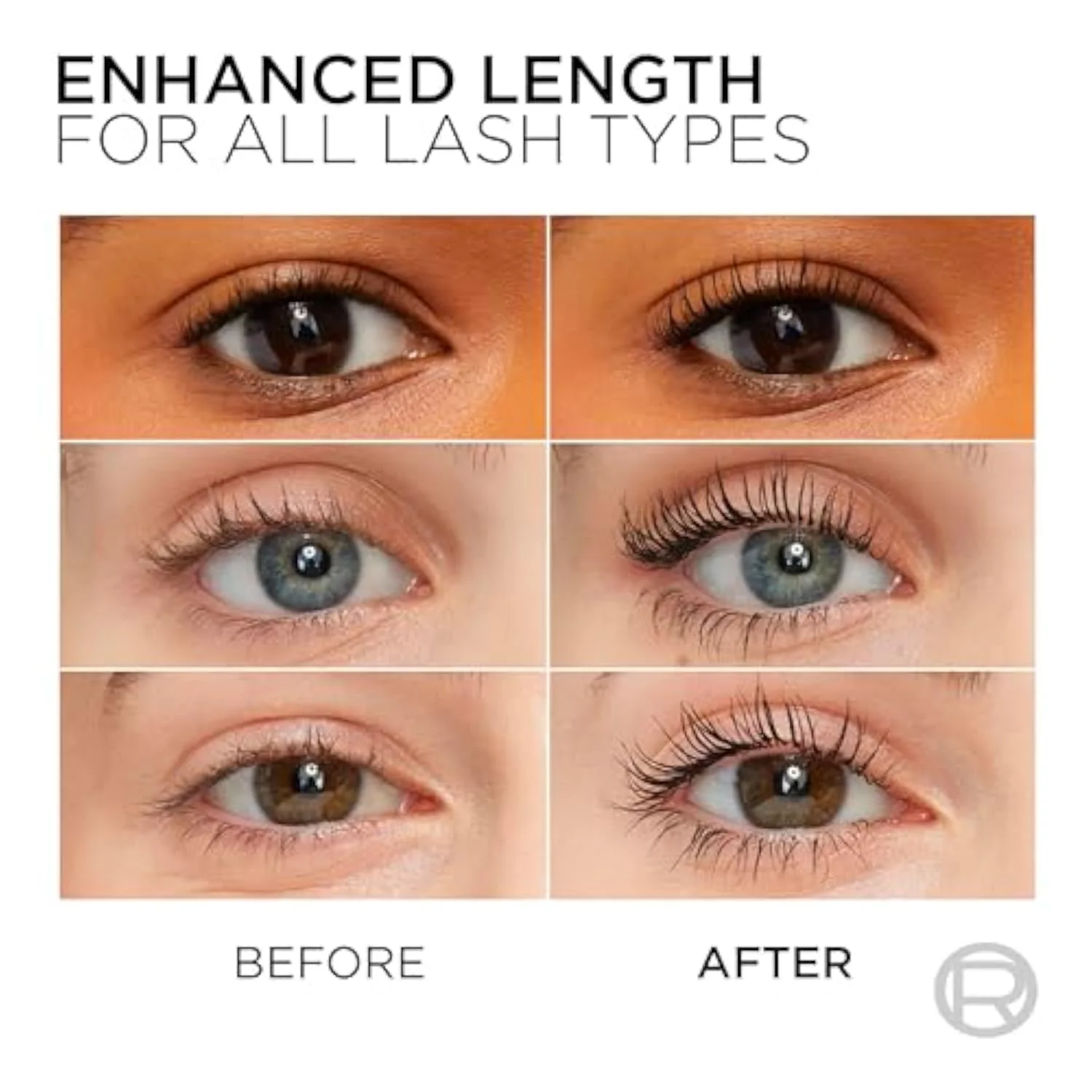 Makeup Telescopic Original Lengthening Mascara, Carbon Black, 0.27 Fl Oz (Pack of 1)