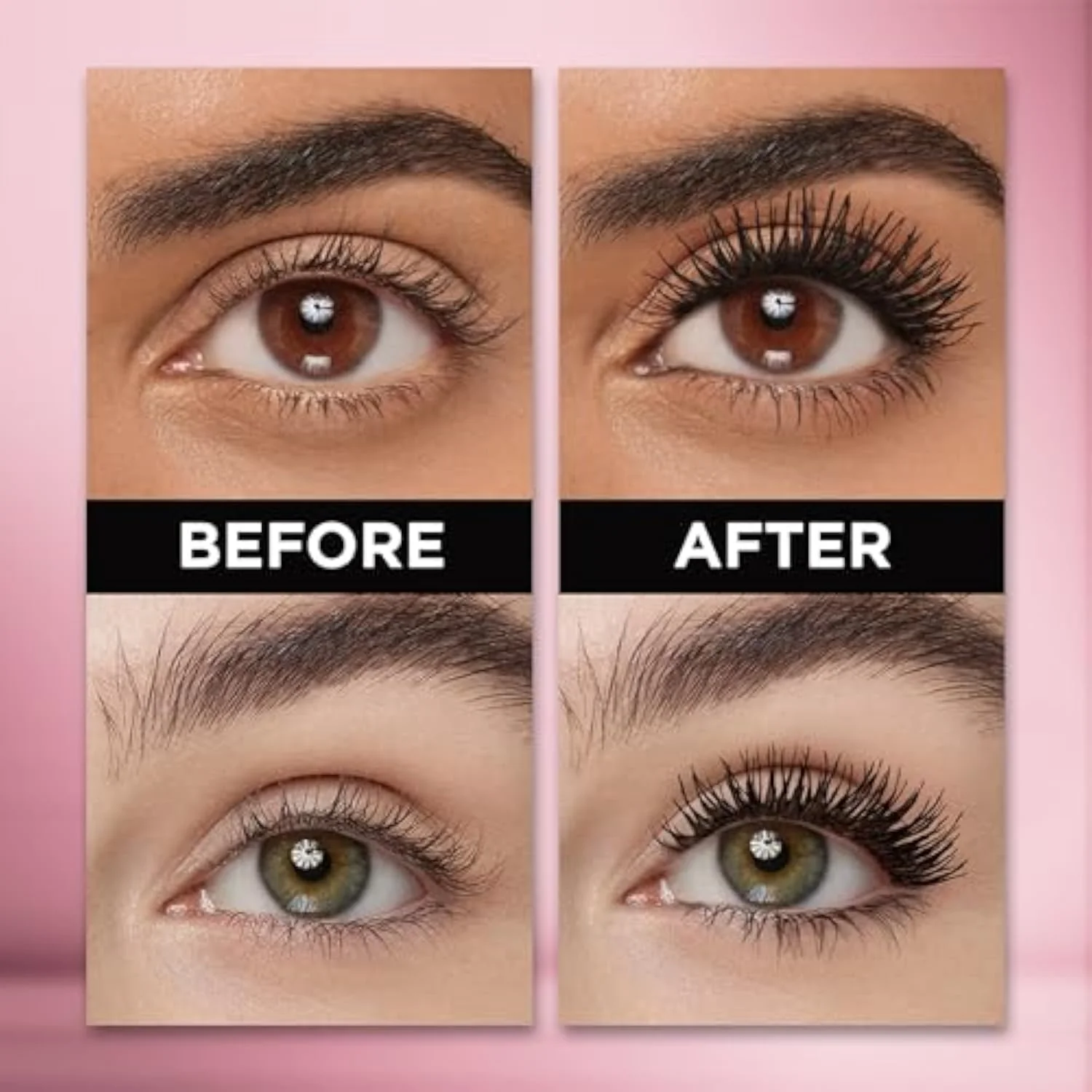 Voluminous Lash Paradise Waterproof Mascara, Blackest Black, 0.25 Fl Oz (Pack of 1) Packaging May Vary