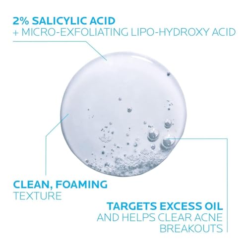 Effaclar Medicated Acne Face Wash with Salicylic Acid