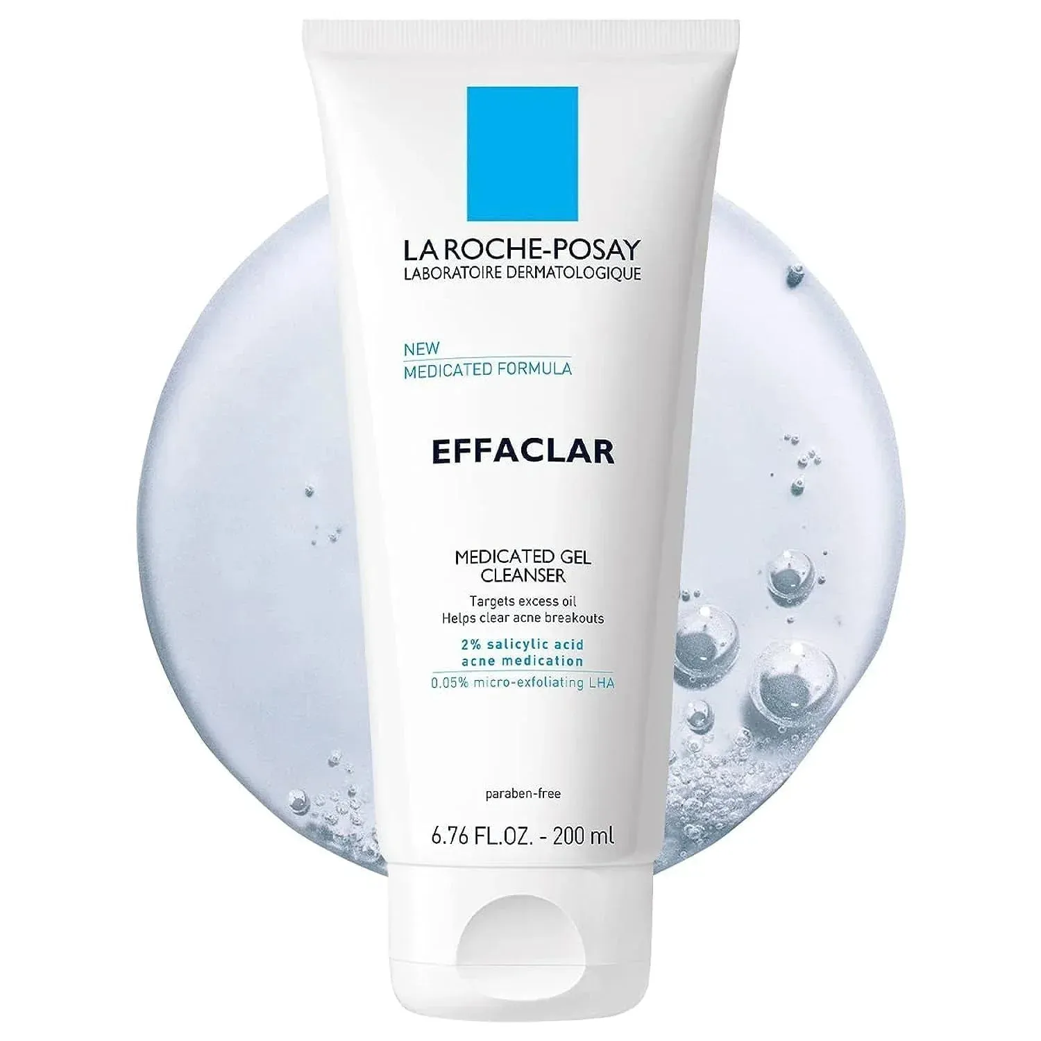 Effaclar Medicated Gel Cleanser, Foaming Acne Face Wash