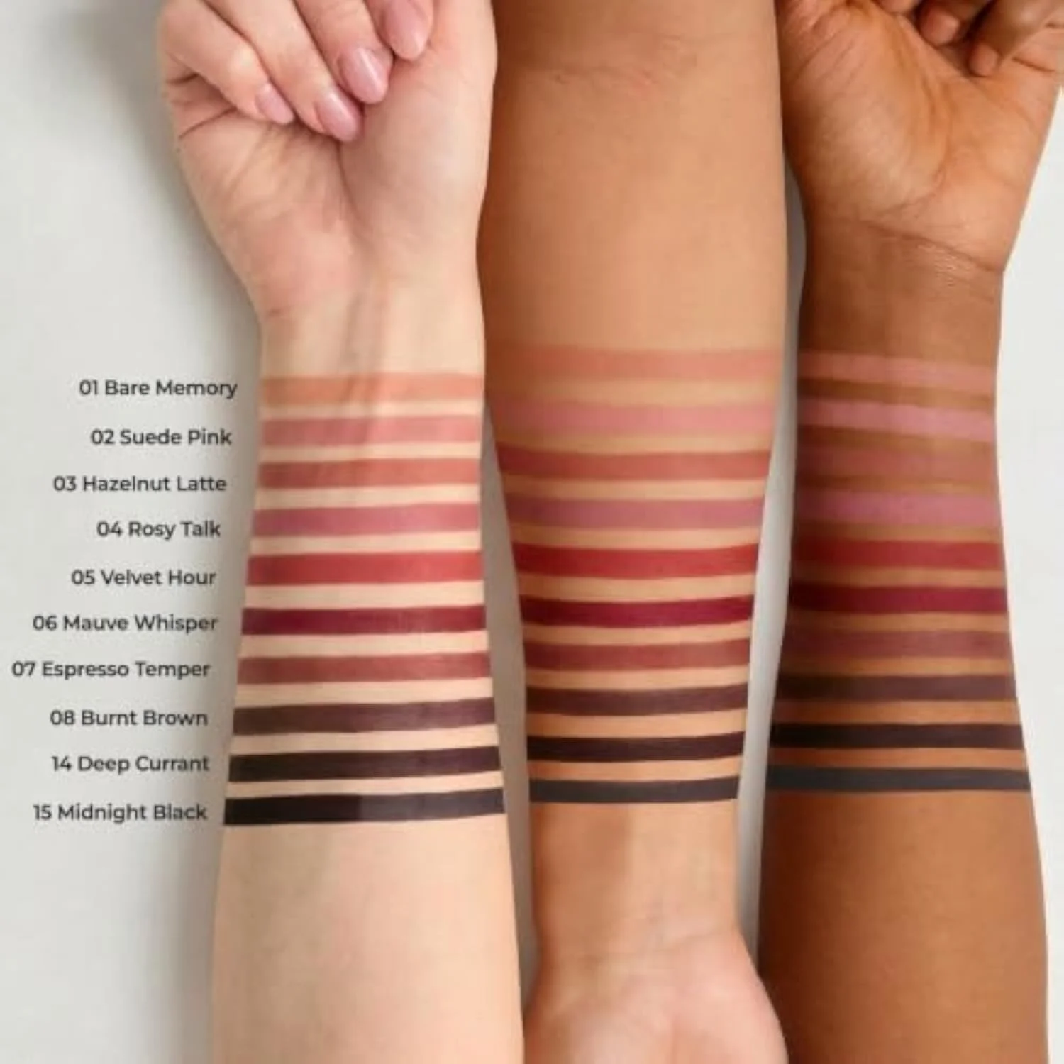 Lip Liner - Smooth & Blendable Soft Matte Lip Contour Pencil for Shaping & Overlining Lips | Waterproof Formula, Oil-Cleanse Off, Long-Lasting Wear | #02 Suede Pink (Cool Nude