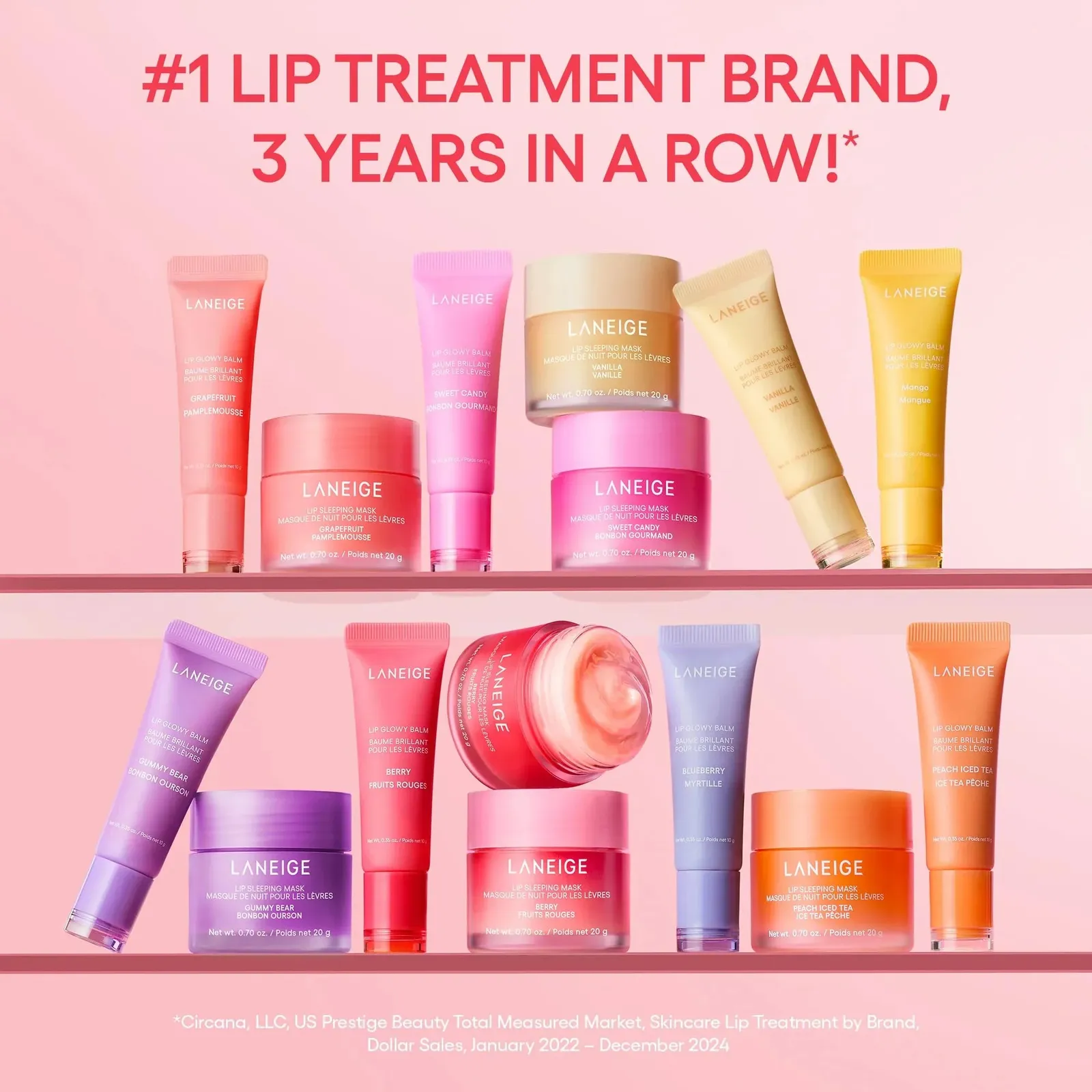 Lip Glowy Balm, Berry: Sheer Tinted Lip Moisturizer with Shea Butter