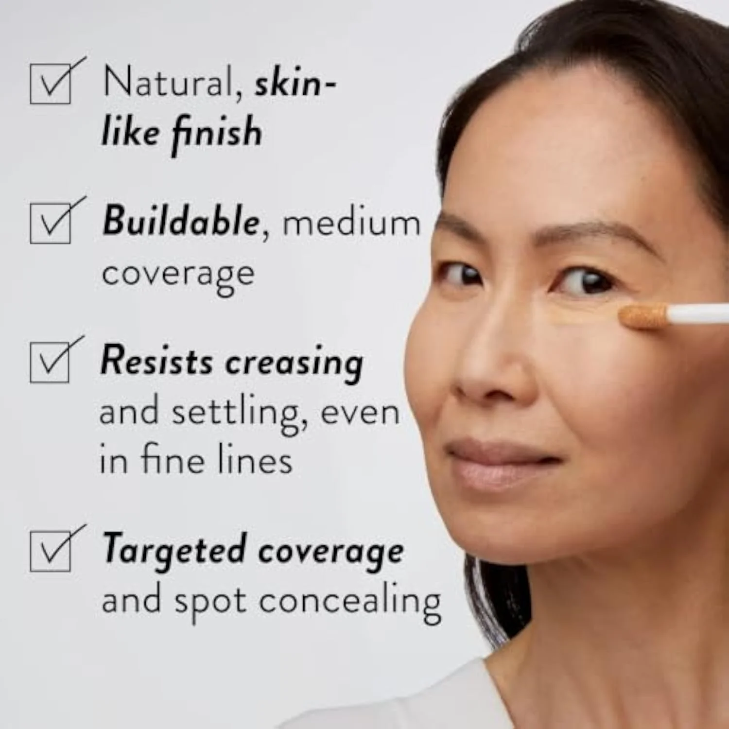 LAURA GELLER Ideal Fix Eye Concealer for Mature Skin – Light
