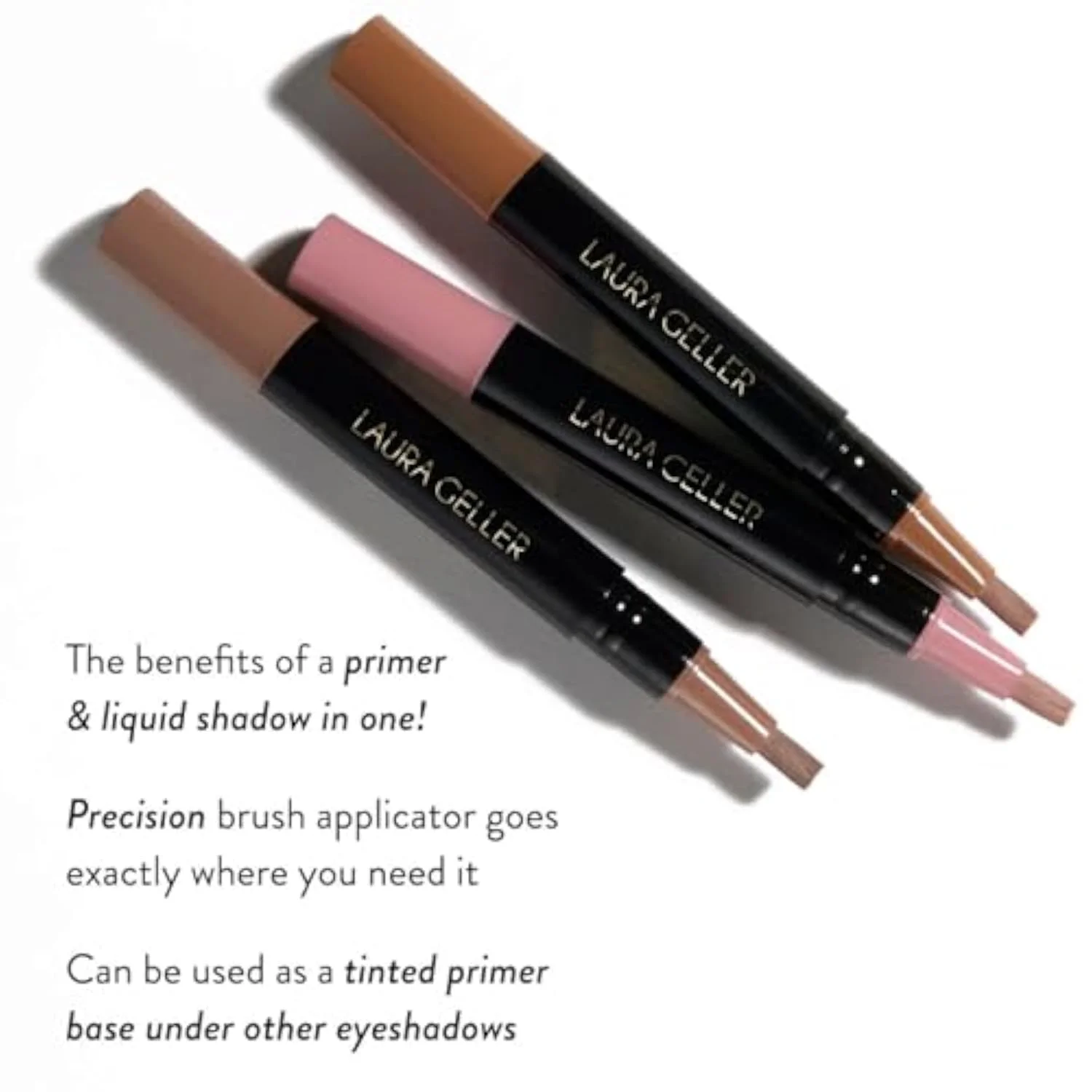 Spackle Waterproof Eye Hues | Liquid Waterproof Eyeshadow for Hooded Eyes & Mature Skin | Resists Creasing and Transfer | Liquid Shadow + Eyeshadow Primer | B