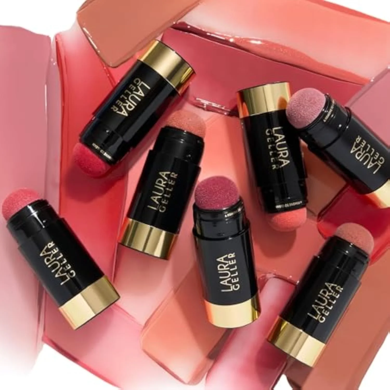 LAURA GELLER Serum Blush Tint- Hydrating Liquid Blush - Practical Pink