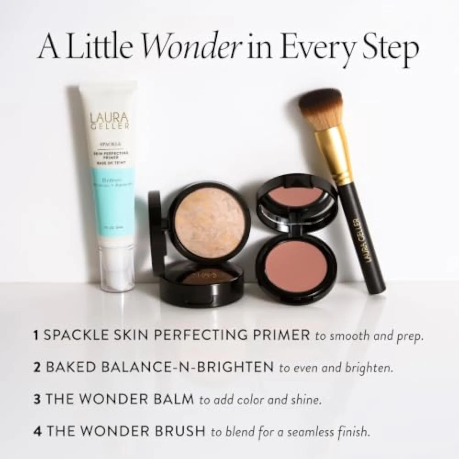 LAURA GELLER The Wonder Balm Cream Blush –Multi-Use, Pinch-Me Pink