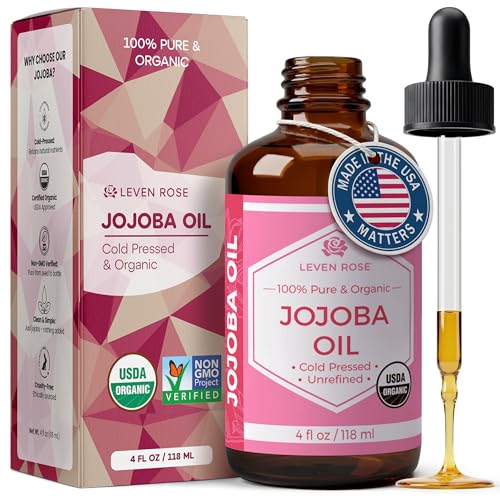 Organic Cold-Pressed Jojoba Oil (4 oz)