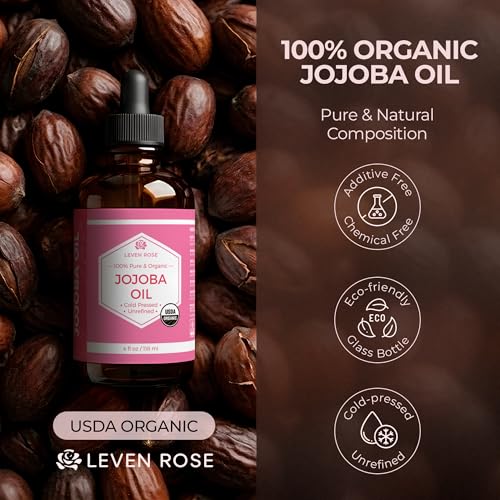 Organic Cold-Pressed Jojoba Oil (4 oz)