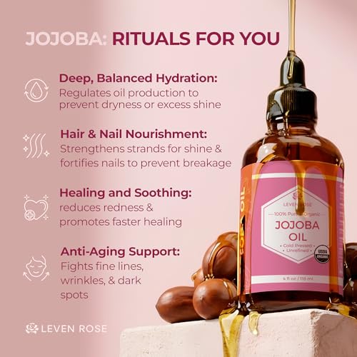 Organic Cold-Pressed Jojoba Oil (4 oz)