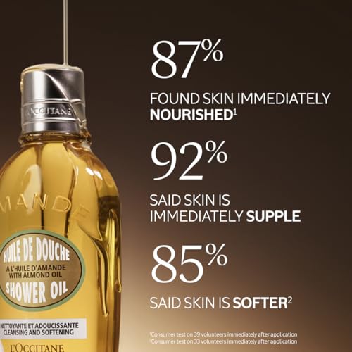 Cleansing & Softening Almond Shower Oil.