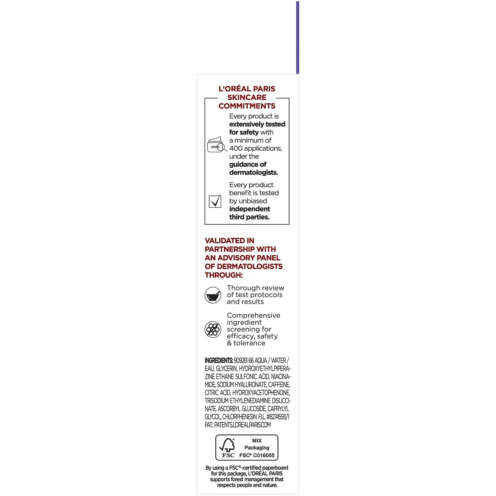 Revitalift Hyaluronic Acid + Caffeine Hydrating Eye Serum