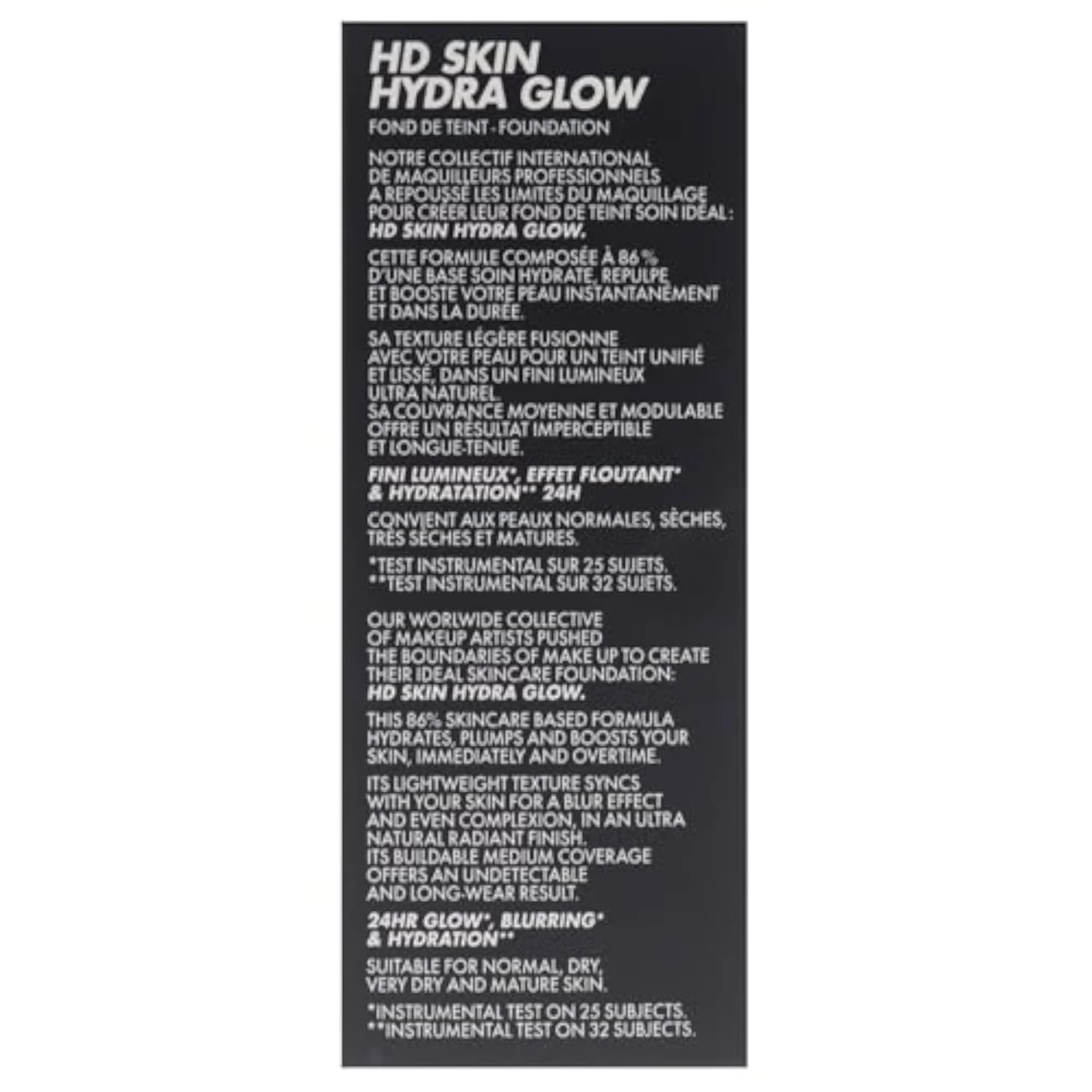 HD Skin Hydra Glow - 1N14 Beige by Make Up For Ever for Women - 1 oz Foundation
