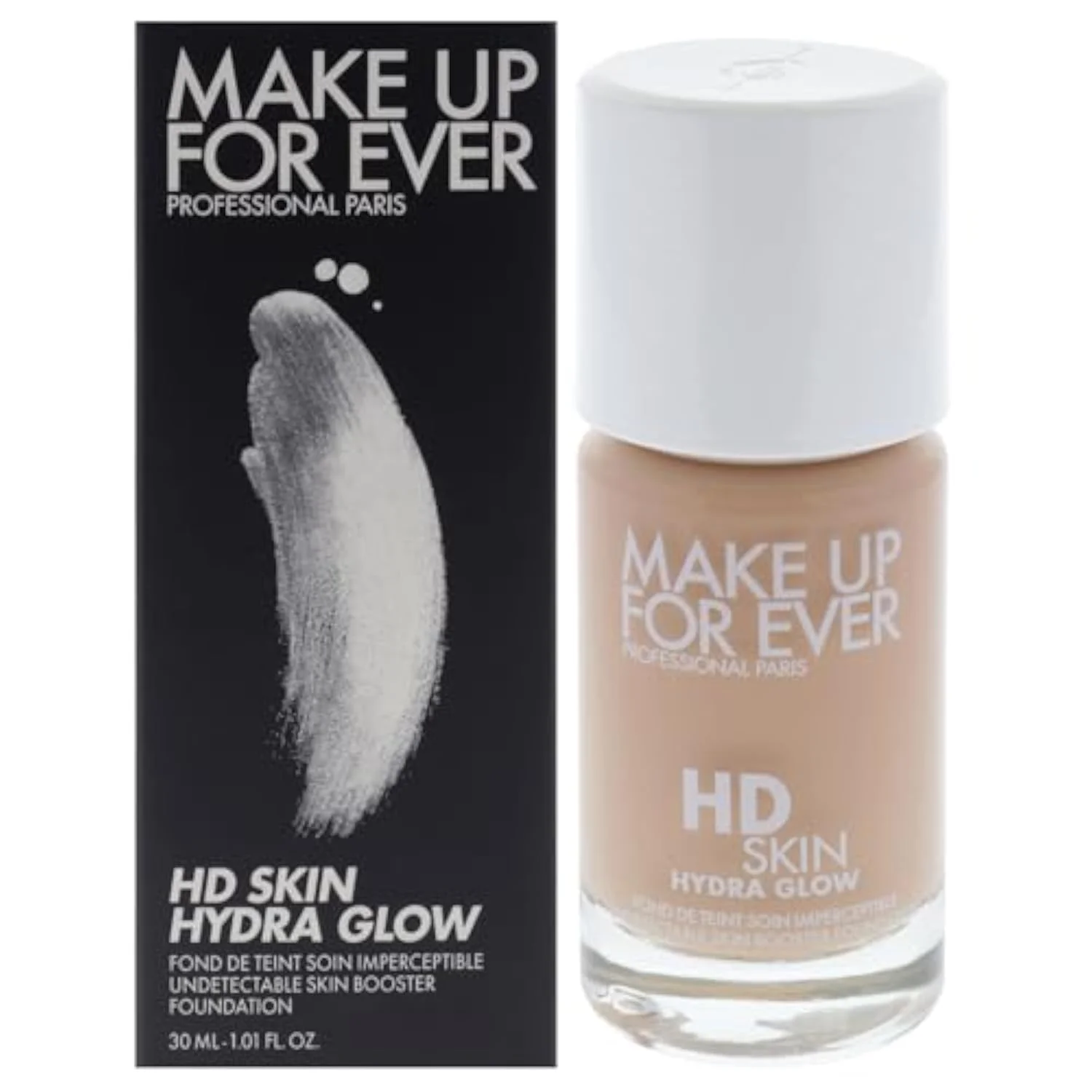 HD Skin Hydra Glow - 2R24 Cool Nude by Make Up For Ever for Women - 1 oz Foundation