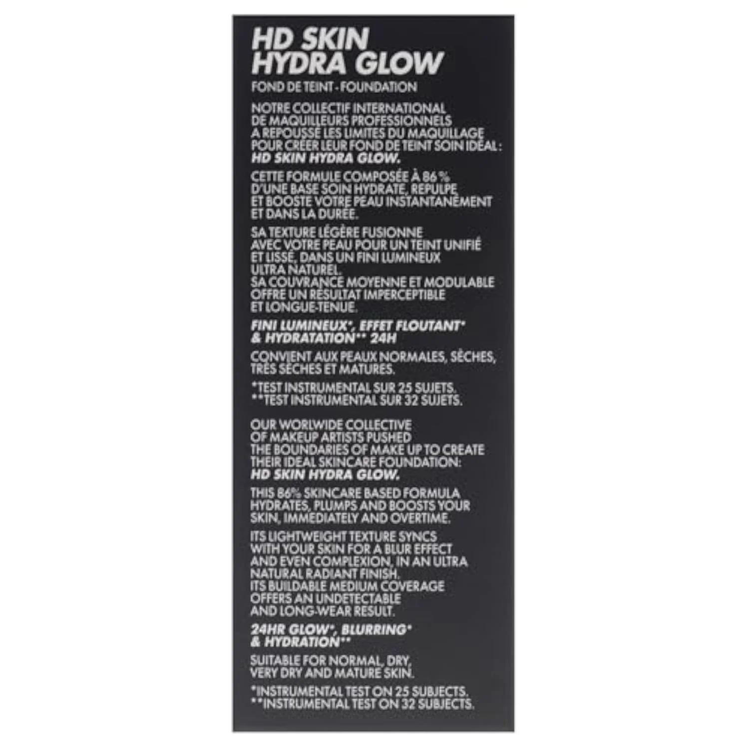HD Skin Hydra Glow - 2R24 Cool Nude by Make Up For Ever for Women - 1 oz Foundation