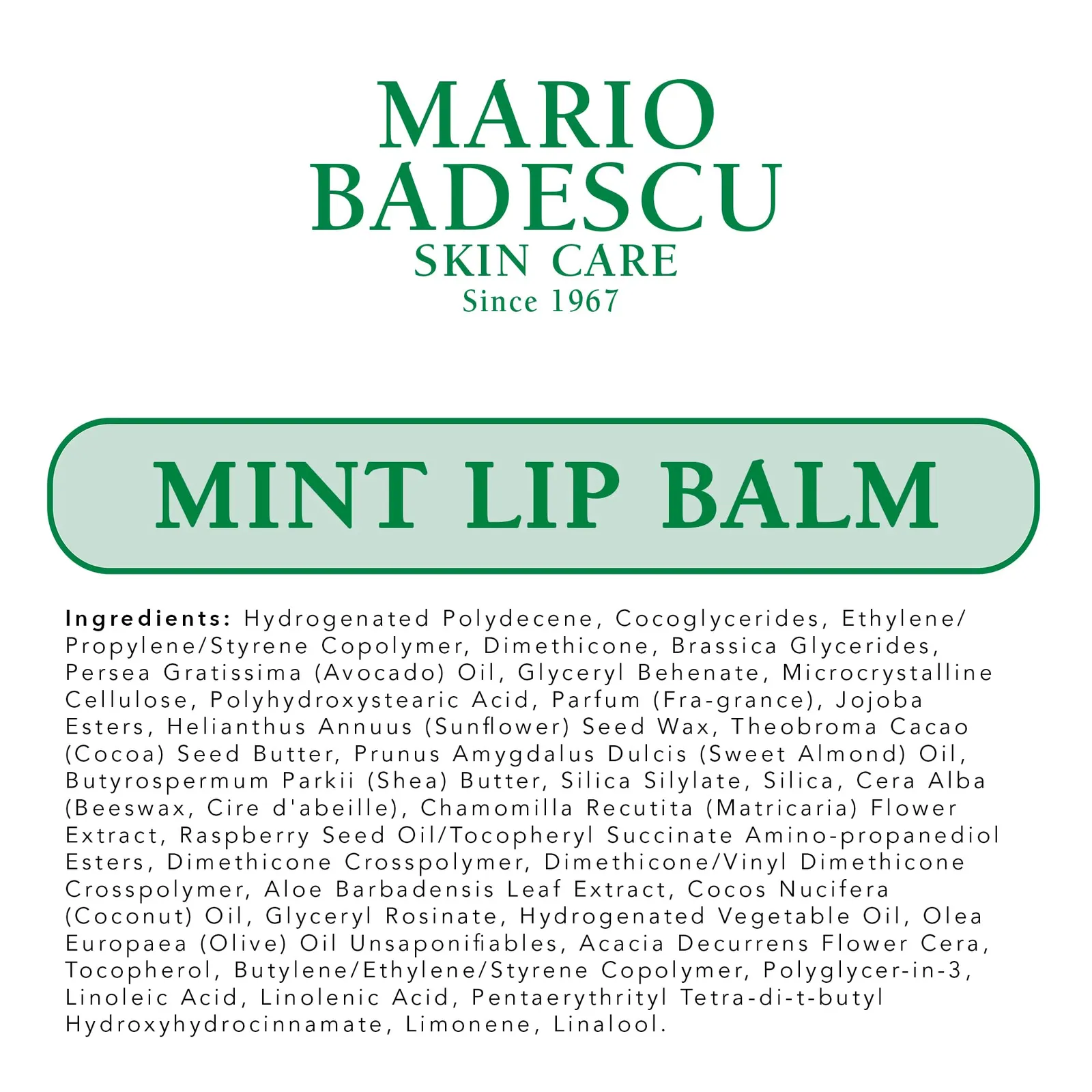 Mint Lip Balm