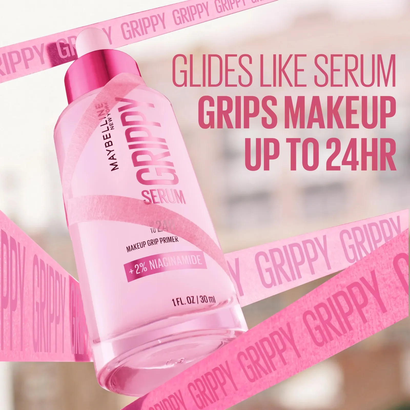 Grippy Serum Hydrating Makeup Primer with 2% Niacinamide