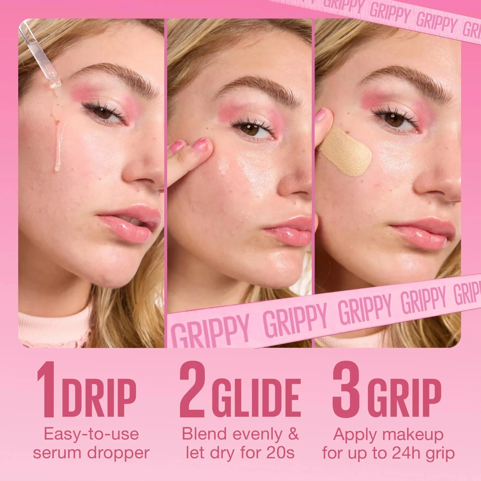 Grippy Serum Hydrating Makeup Primer with 2% Niacinamide