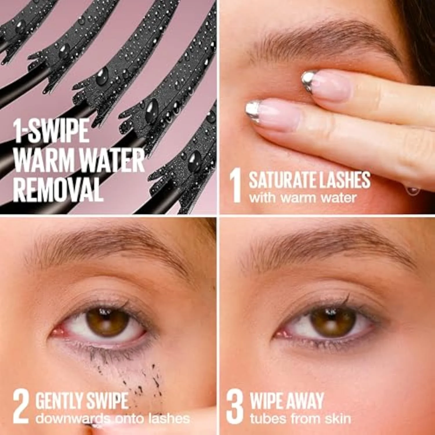 Maybelline Lash Sensational Sky Tubes Tubing Mascara, Extension-Like Lengthening Mascara, 24HR Eye Makeup with Shea Butter & Castor Oil, Very Black, 1 Count