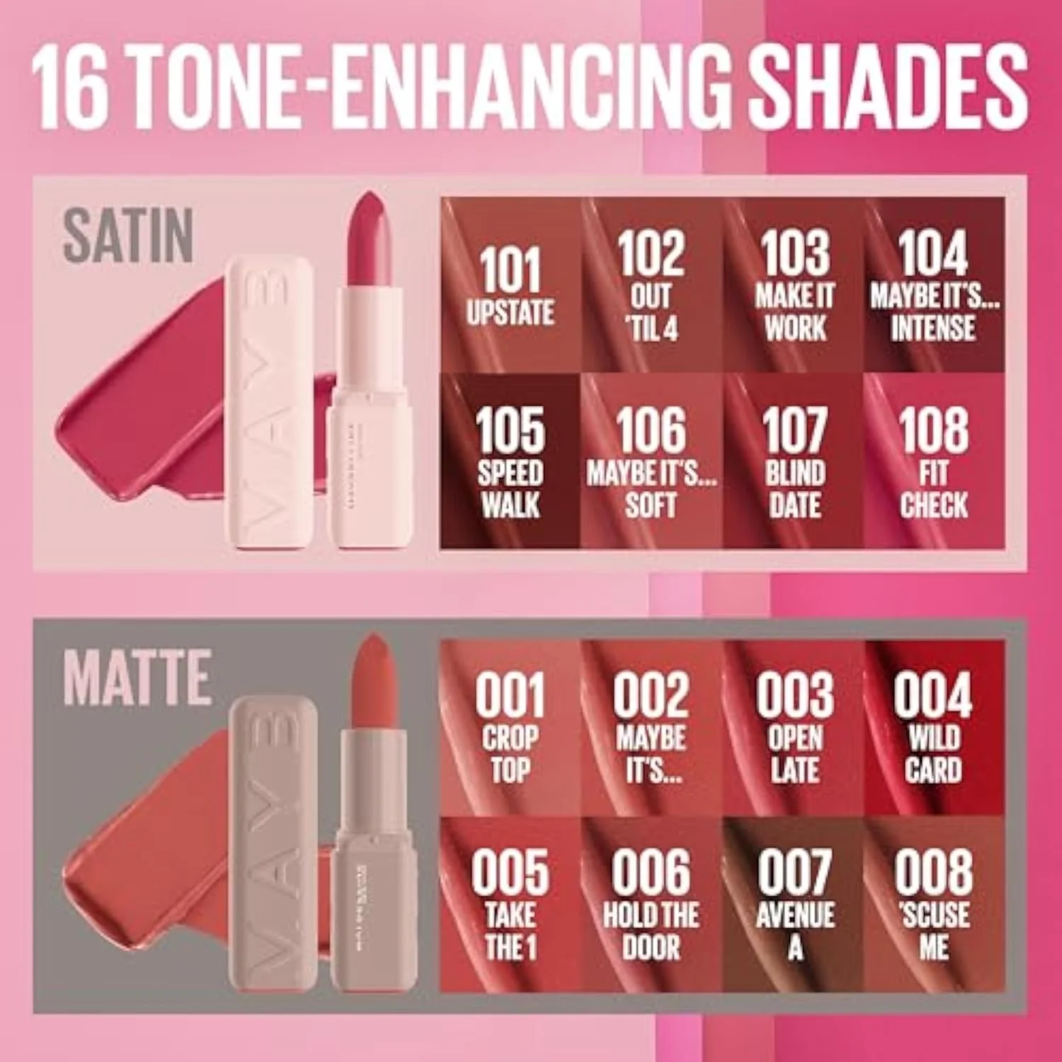 Serum Lipstick, Hydrating Lip Makeup with 8HRs of Lip Plumping Moisture with Hyaluronic Acid + Oil Blend, Maybe It's…Soft (Light Terracotta Rose Nude Satin)