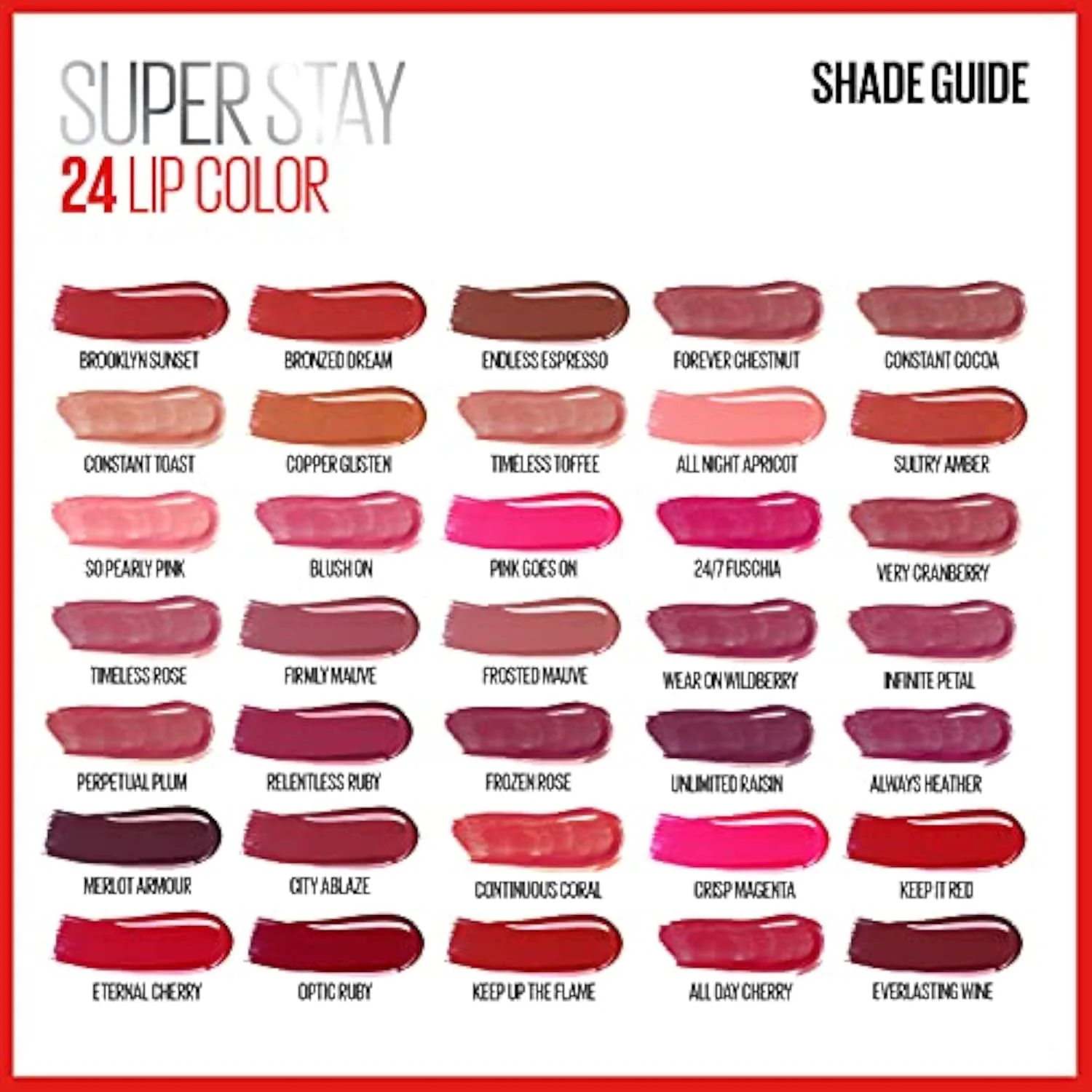 Maybelline Super Stay 24, 2-Step Liquid Lipstick Makeup, Long Lasting Highly Pigmented Color with Moisturizing Balm, All Day Cherry, Red, 1 Count