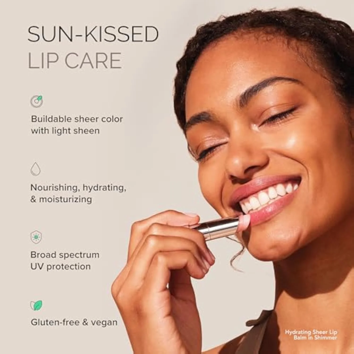 Hydrating Sheer Lip Balm SPF 30, 0.15 oz, Shimmer