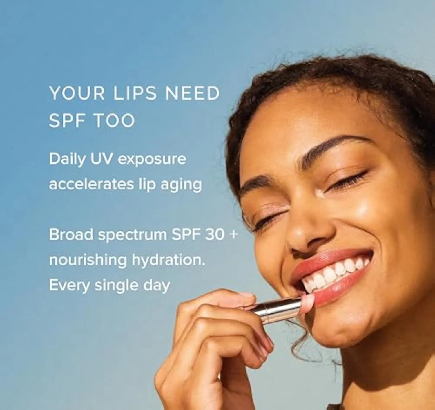 Hydrating Sheer Lip Balm SPF 30, 0.15 oz, Shimmer